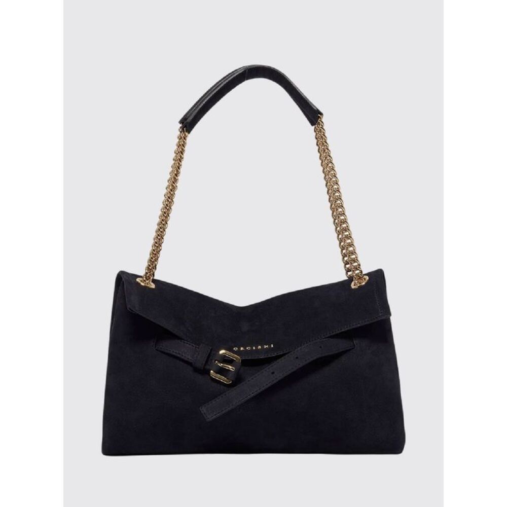 Orciani Women Orciani Venus Nubuck Calfskin Shoulder Bag With Sliding Handle